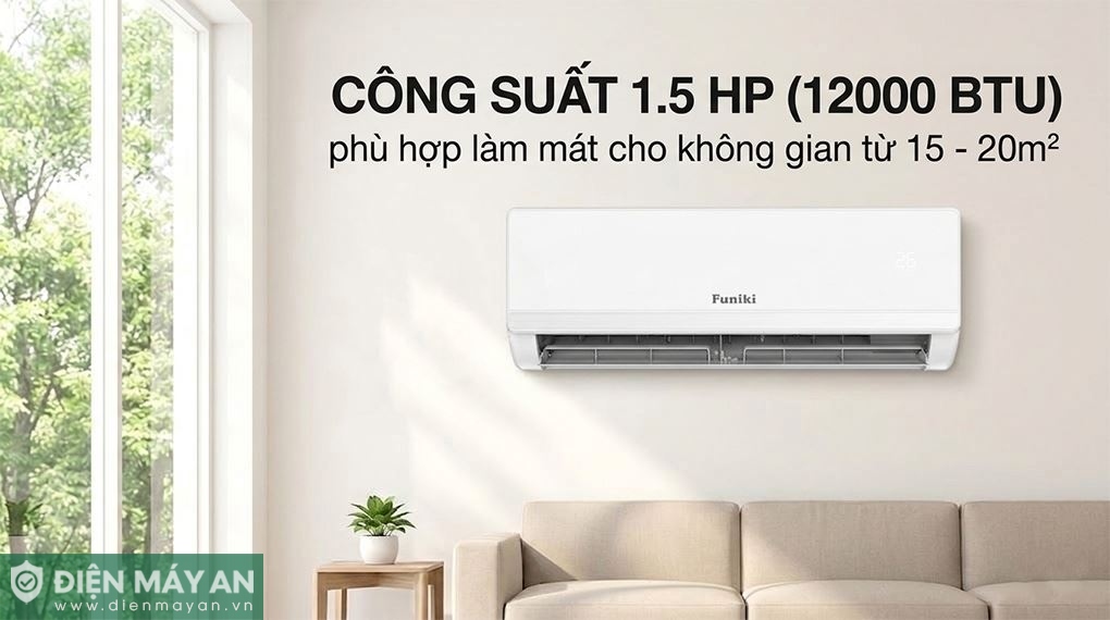 Điều hòa Funiki Inverter 12000 BTU 1 chiều HIC12TMM-6